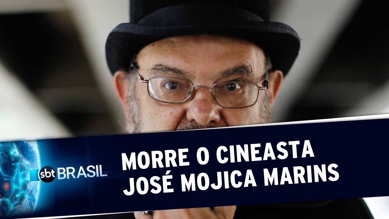 Morre o cineasta José Mojica Marins, criador do personagem 'Zé do Caixão' | SBT Brasil (19/02/20)