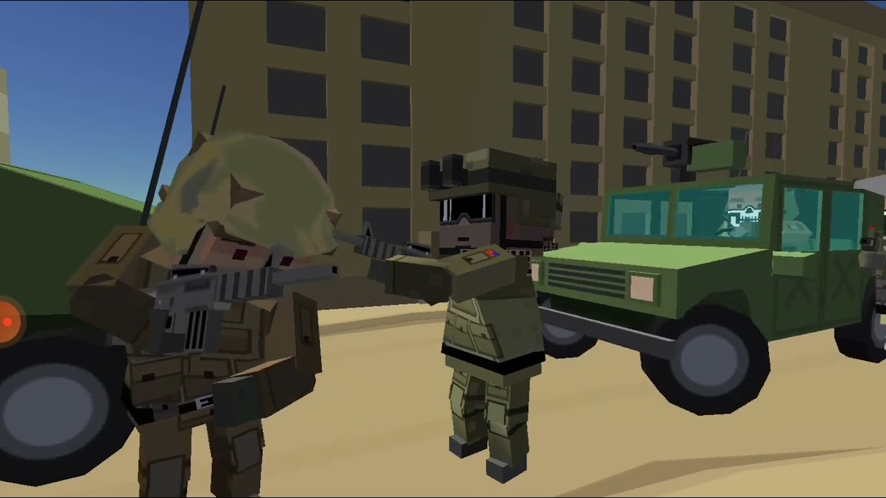 Simple Sandbox 2 Modern Warfare| Iraq war movie part 2