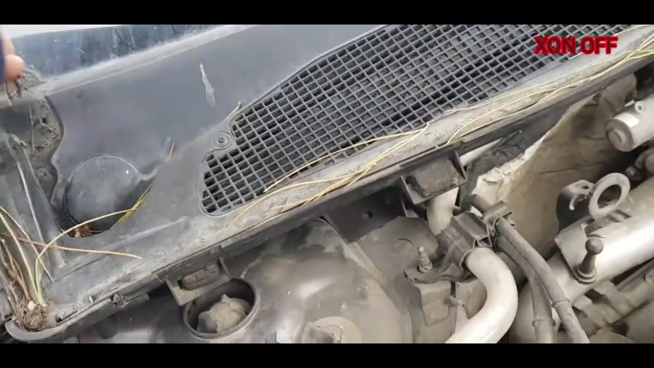 Renault Fluence tıkanan yağmur giderlerini temizleme