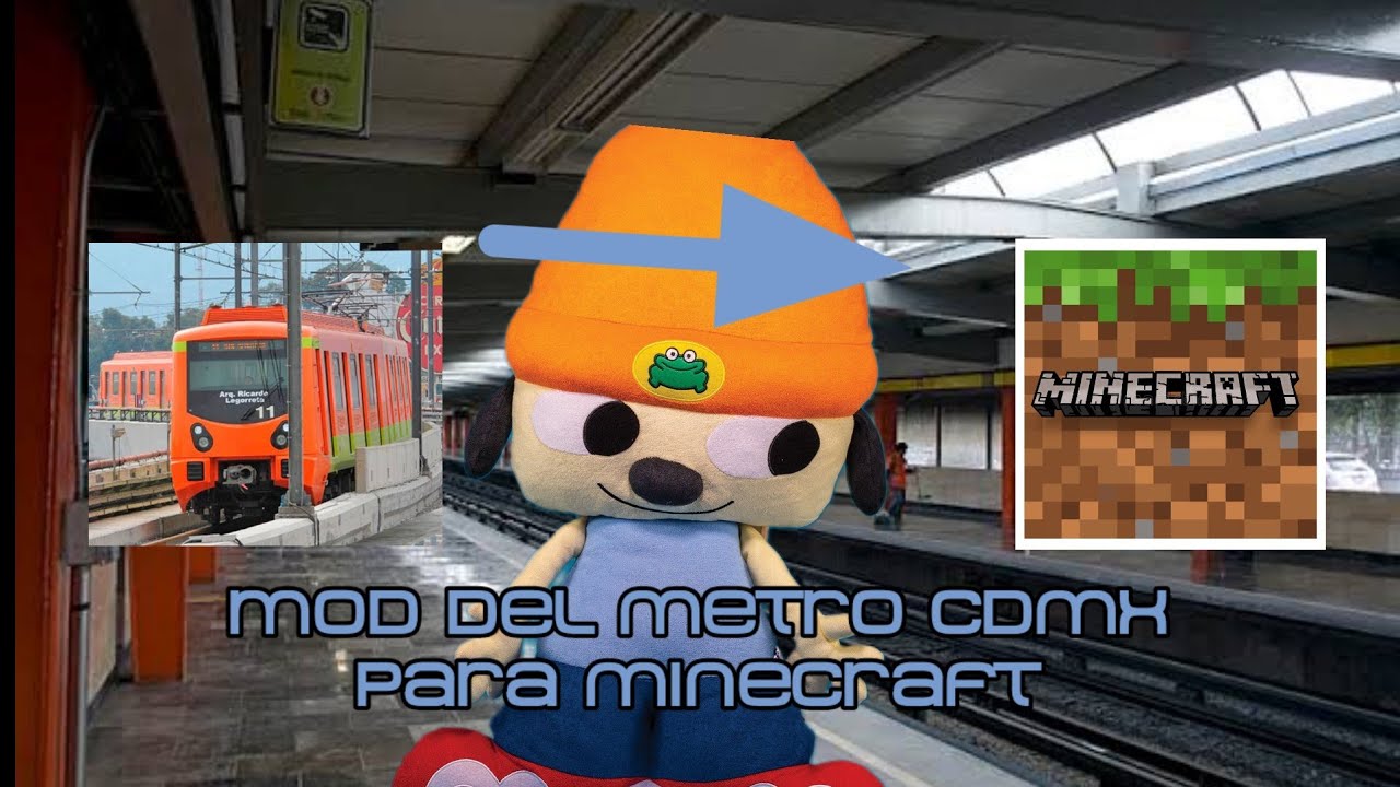 Como des cargar el mod del metro cdmx en Minecraft @EpmireZm 