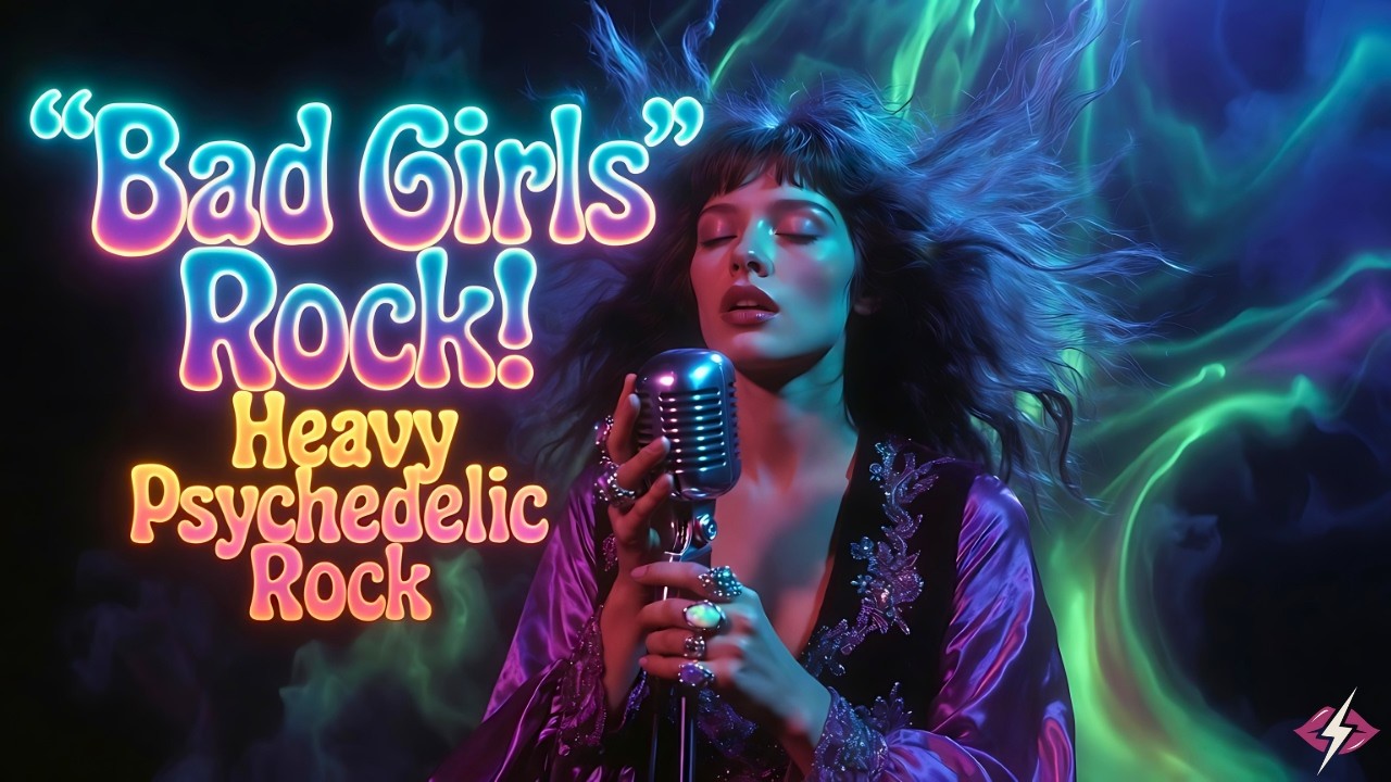 Psychedelic Rock Vibes from the 60s & 70s: Bad Girl Vintage Edition Vol. 2