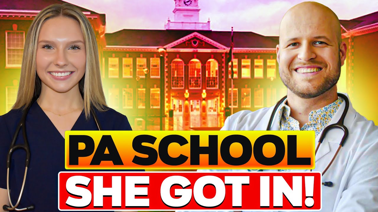 She Got Into PA School (pre-physician assistant journey, GPA, PCE, CASPA, choosing a PA school)
