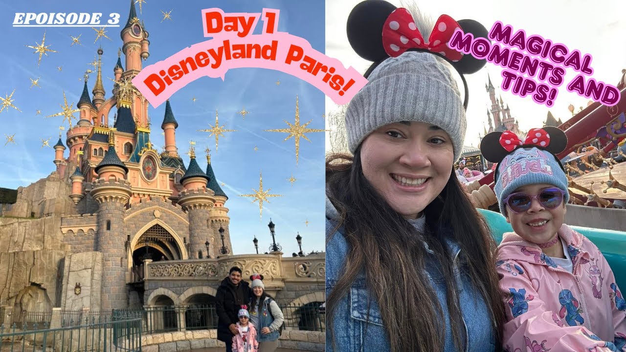 🎉 First Day at Disneyland Paris! Rides, Hidden Mickeys & Birthday Magic! 🏰✨