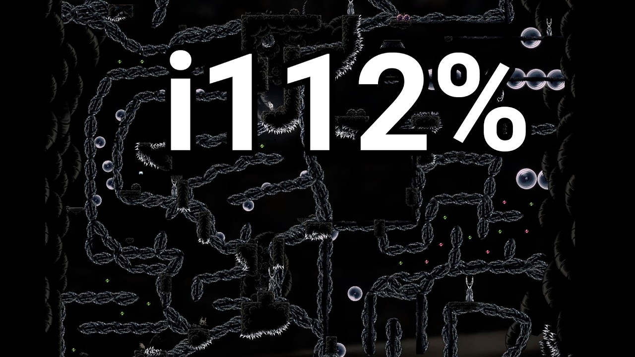 Impossible 112%  |  Hollow Knight platforming mod