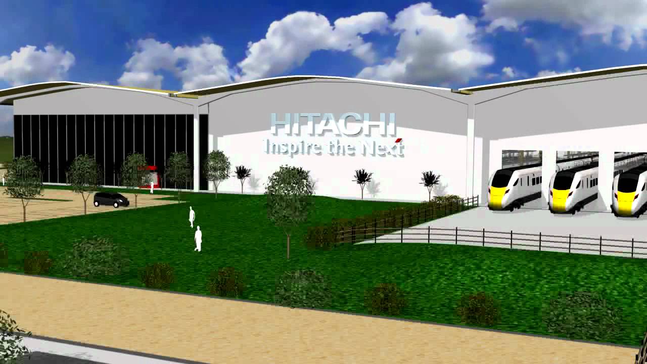 architecture projects: Hitachi Trains, Newton Aycliffe