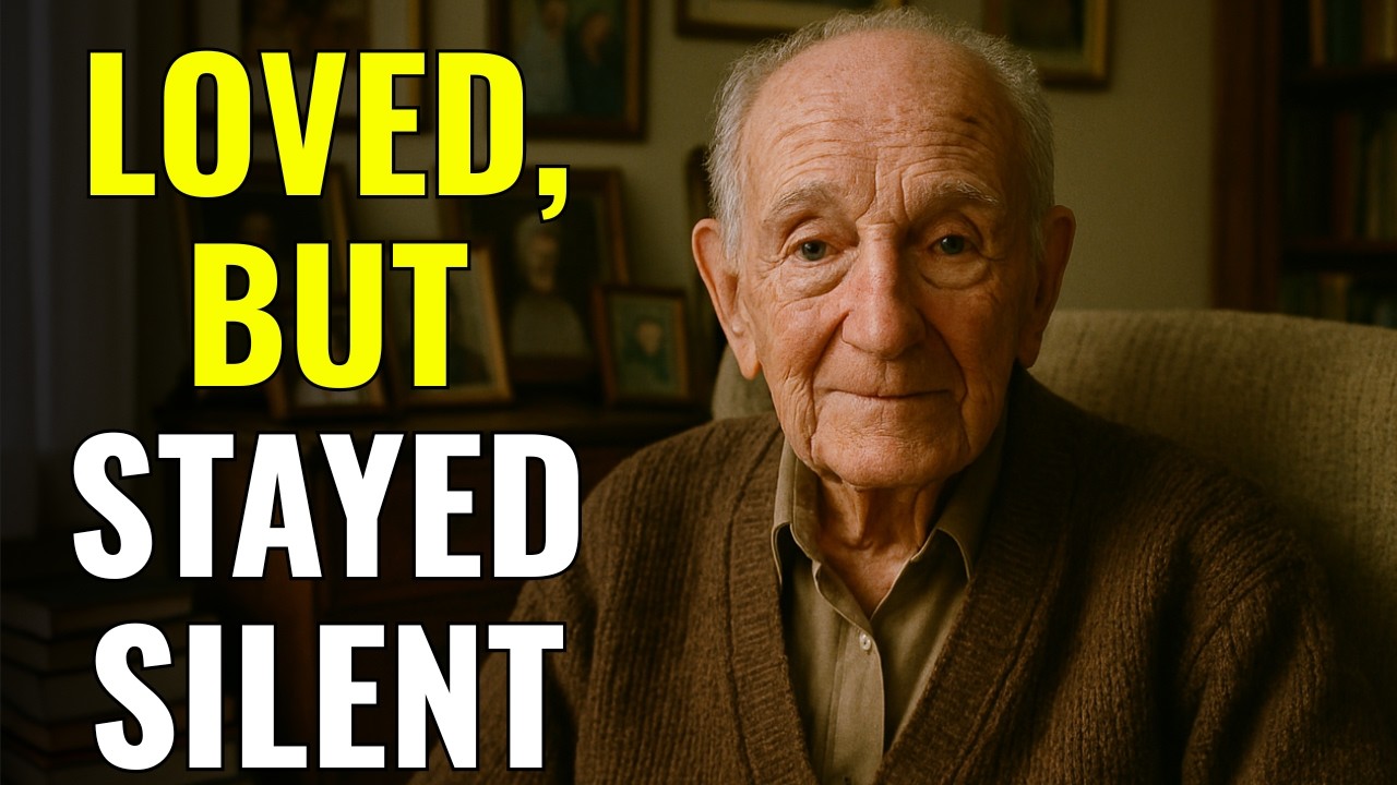 The words I should have said earlier. The confession of a 91-year-old man.