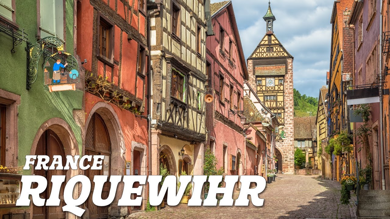 Riquewihr, France 🇫🇷 One of the most beautiful villages in France | Virtual Tour 4K