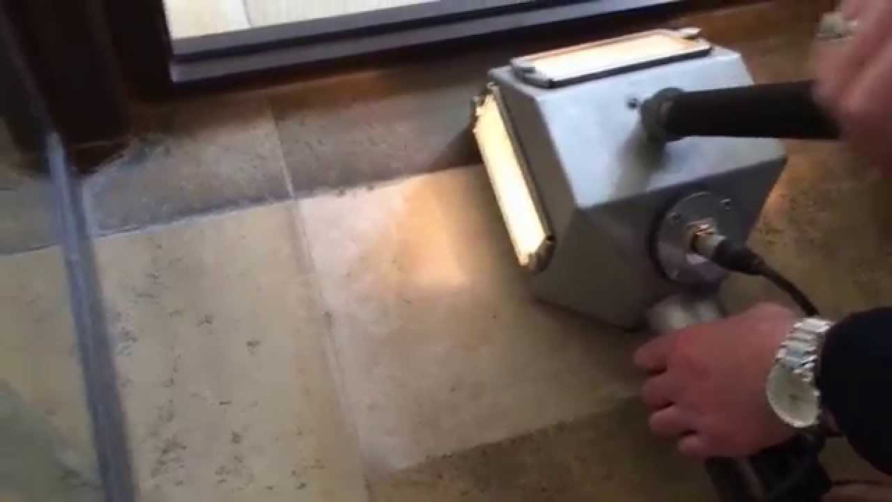 stone floor cleaning with Tornado ACS