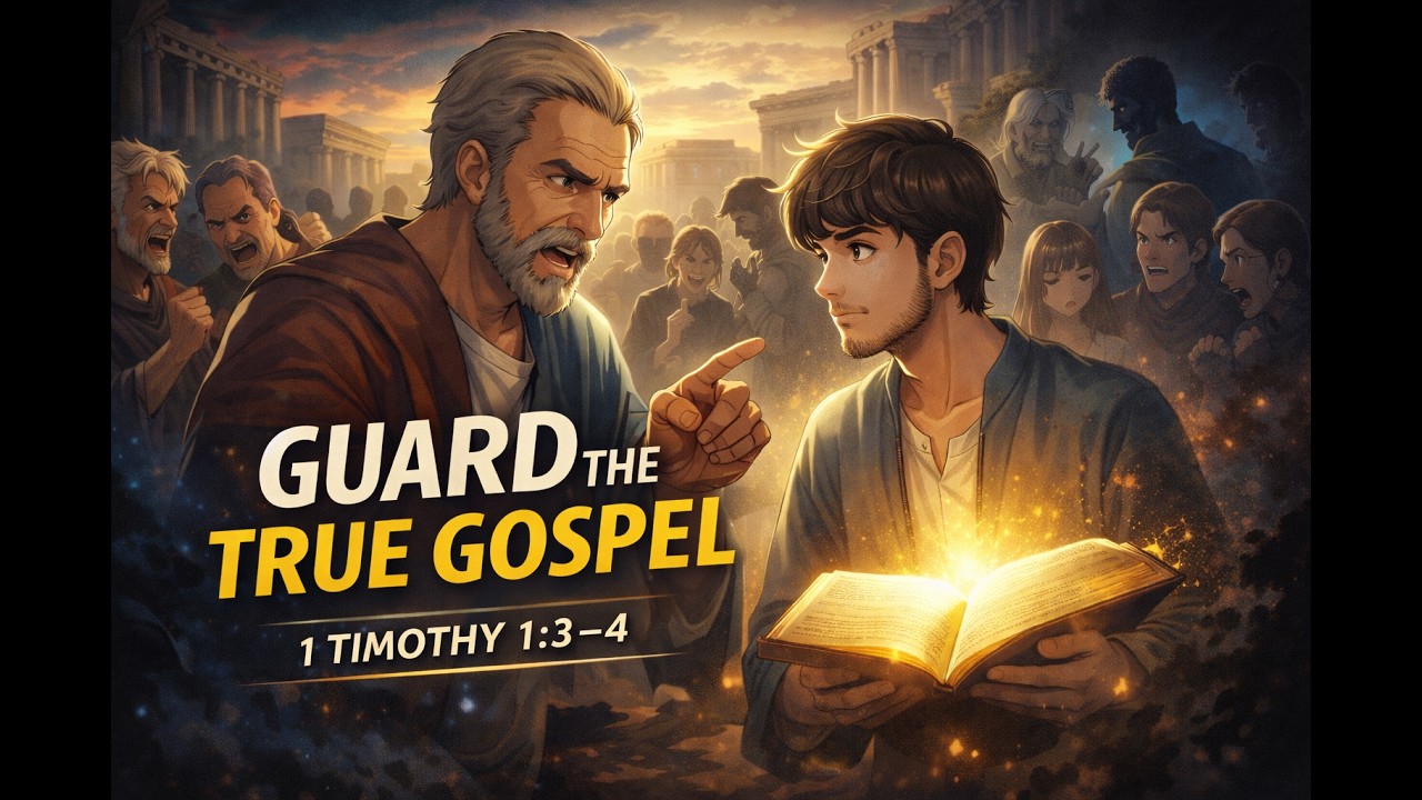 Animated Bible Teaching: Guard the Truth! | 1 Timothy 1:3–4 | Vijay Nadella