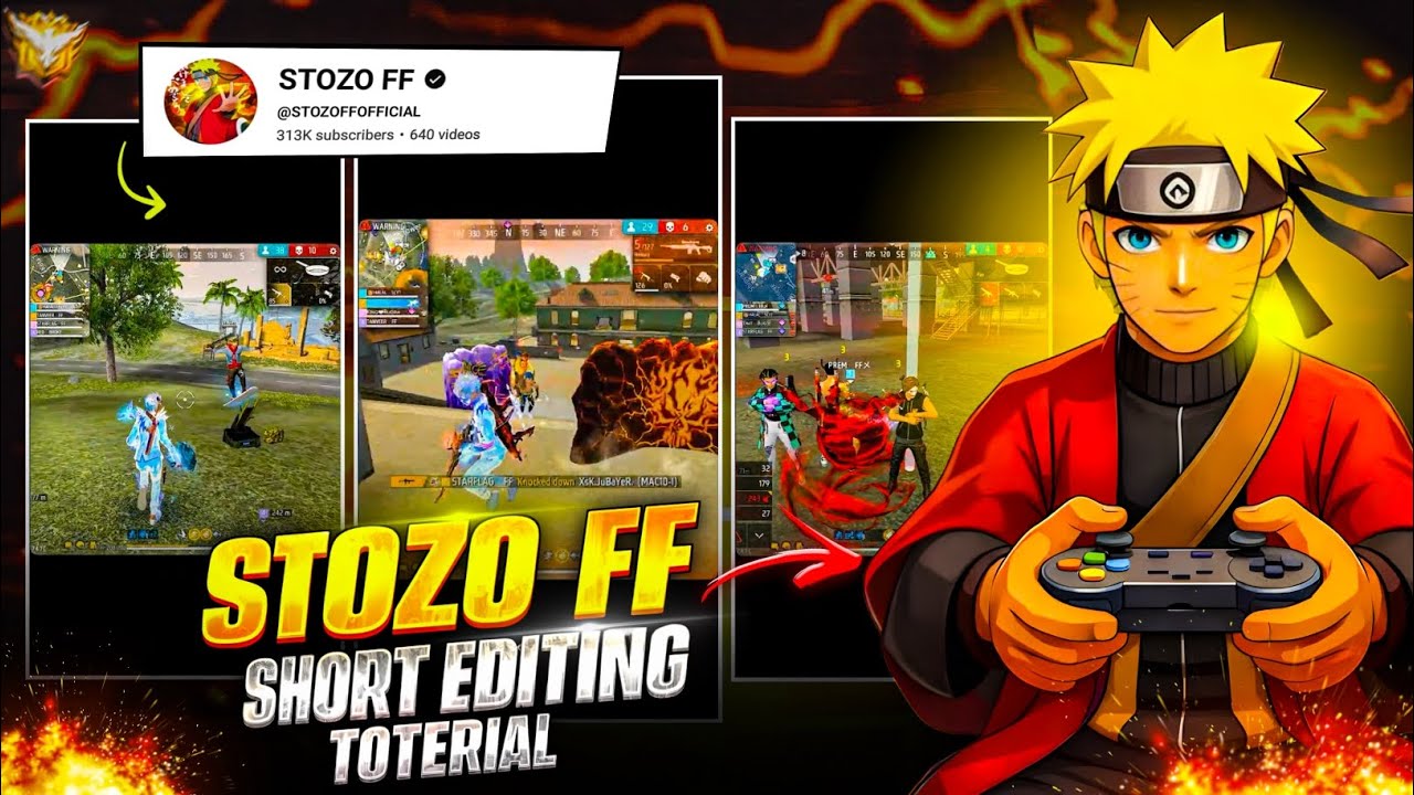 How To Edit Gameplay Shorts Like @STOZOFFOFFICIAL 🤯 | Ns Twins & Stozo Style Editing Tutorial |