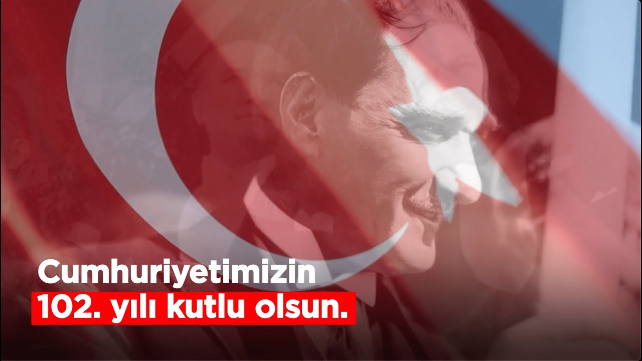 Cumhuriyetimizin 102. yılı kutlu olsun.