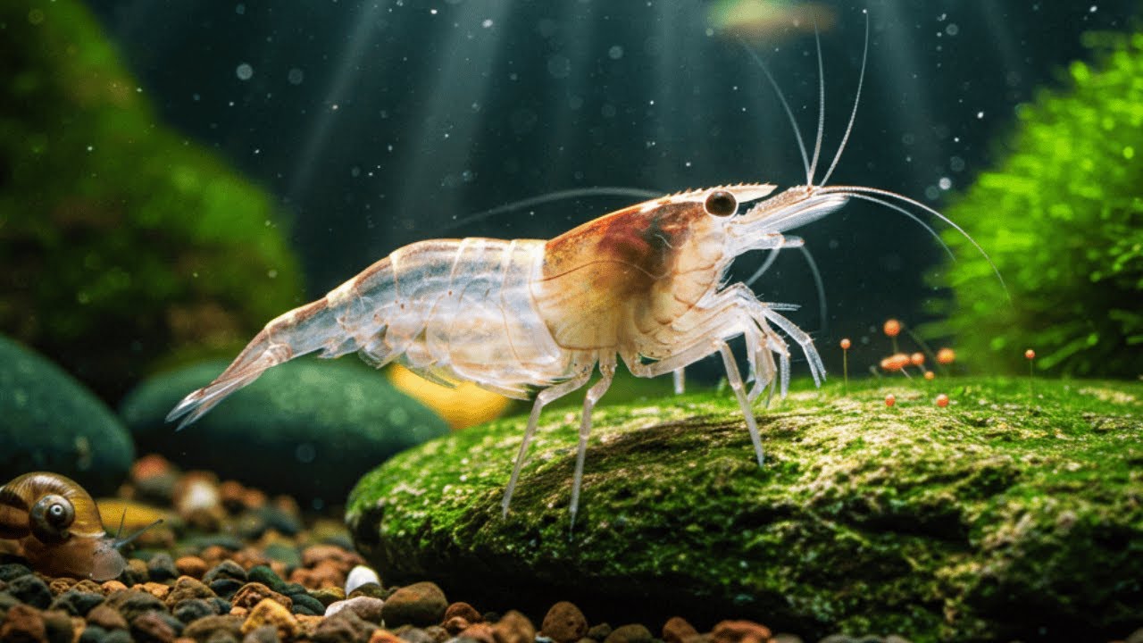 🦐 Amano Shrimp Clean Tanks Like Ninjas! 🧼 Aquatic Heroes | Fun Animals for Kids