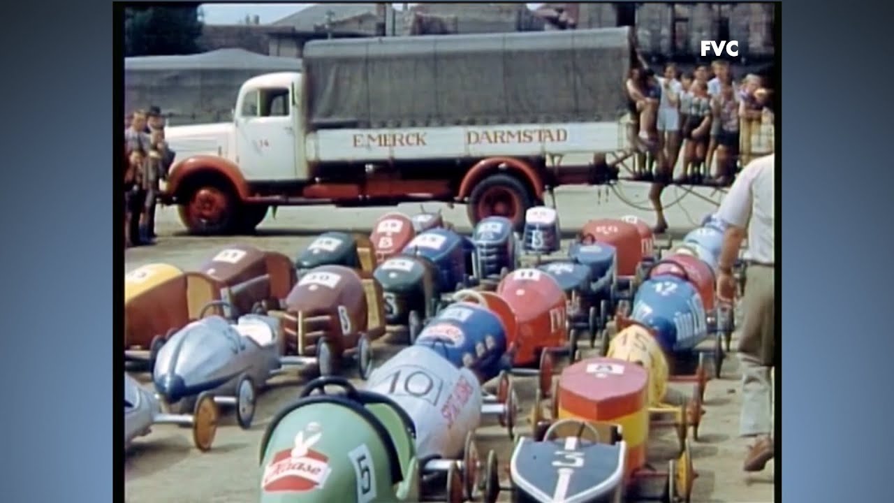 Darmstadt 1956 (Seifenkistenrennen)
