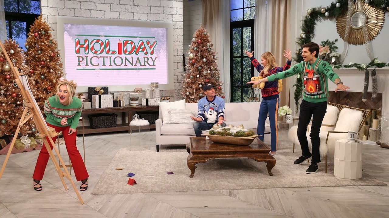 Faith Hill and Tim McGraw Play Holiday Pictionary with Kellie and Ben! - Pickler & Ben