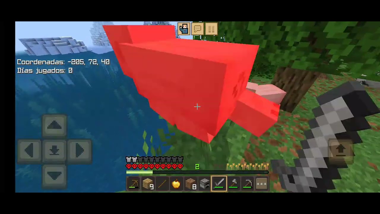 Minecraft hardcore memori XD la semilla es @456-w3v crafting and building