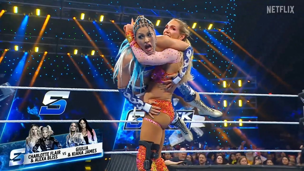 Giulia & Kiana James vs Alexa Bliss & Charlotte Flair: SmackDown March 6 2026