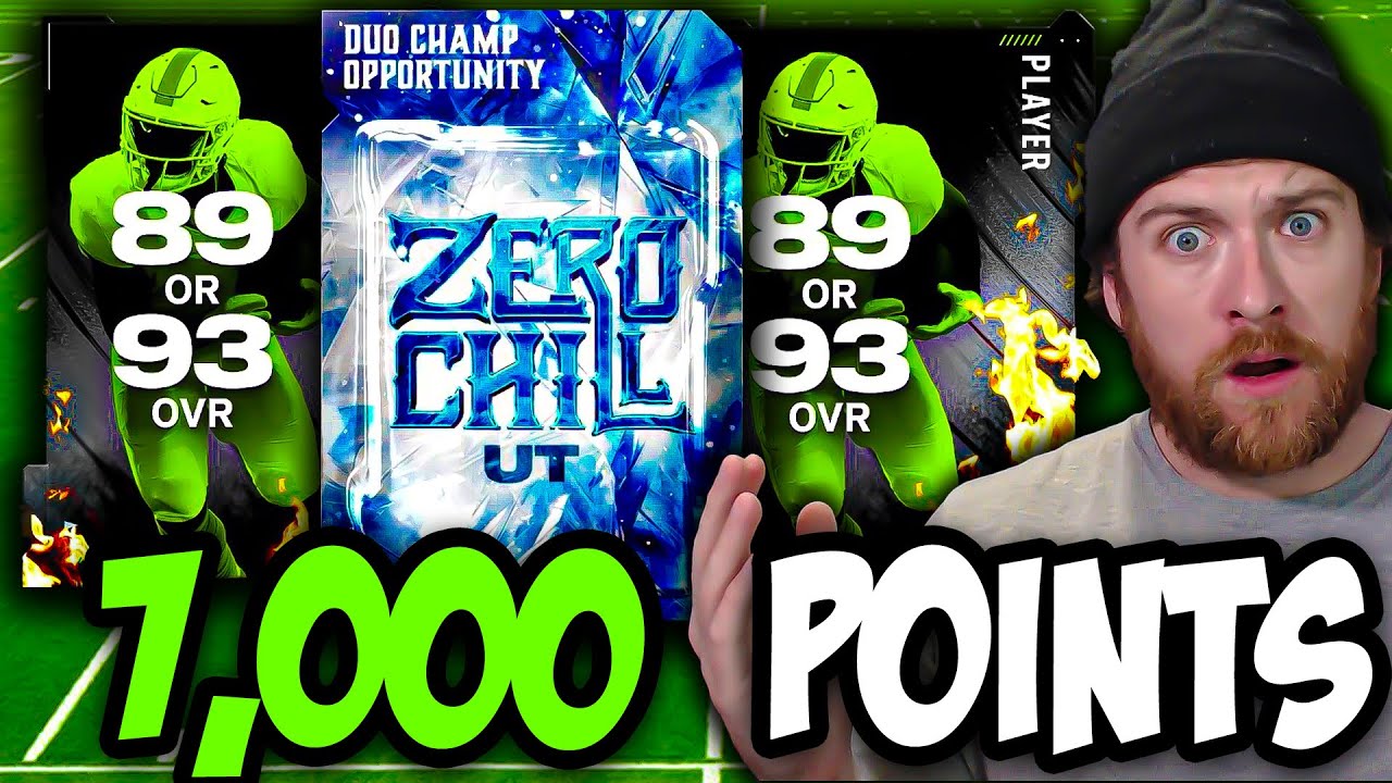 I SPENT 7,000 POINTS ON EVERY ZERO CHILL SPECIAL OFFER IN MADDEN 25!