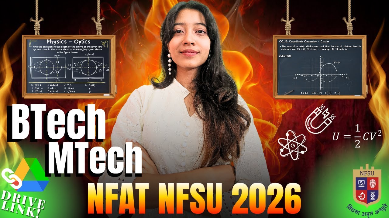 Btech-Mtech NFAT NFSU 2026 Detailed Prep Strategy
