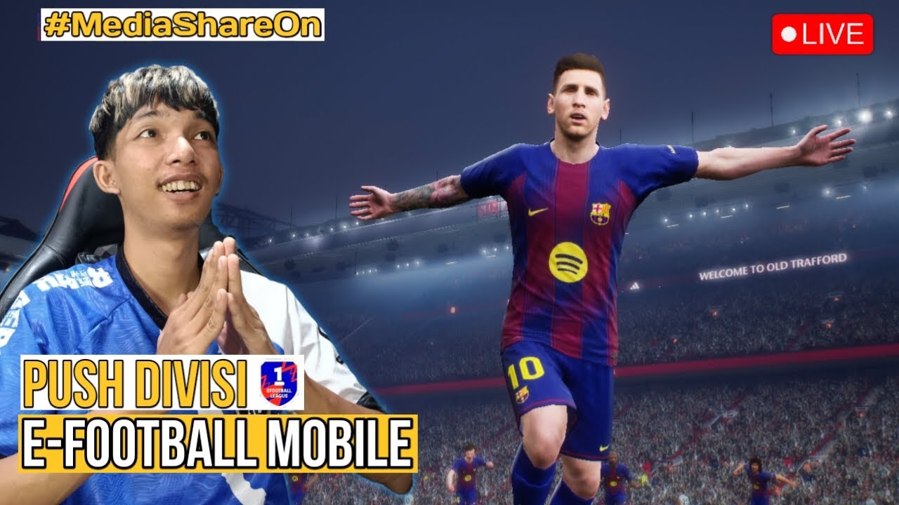 AKU BUTUH 50 POIN LAGI UNTUK RATING 2.000 #2 | LIVE E-FOOTBALL MOBILE 2026