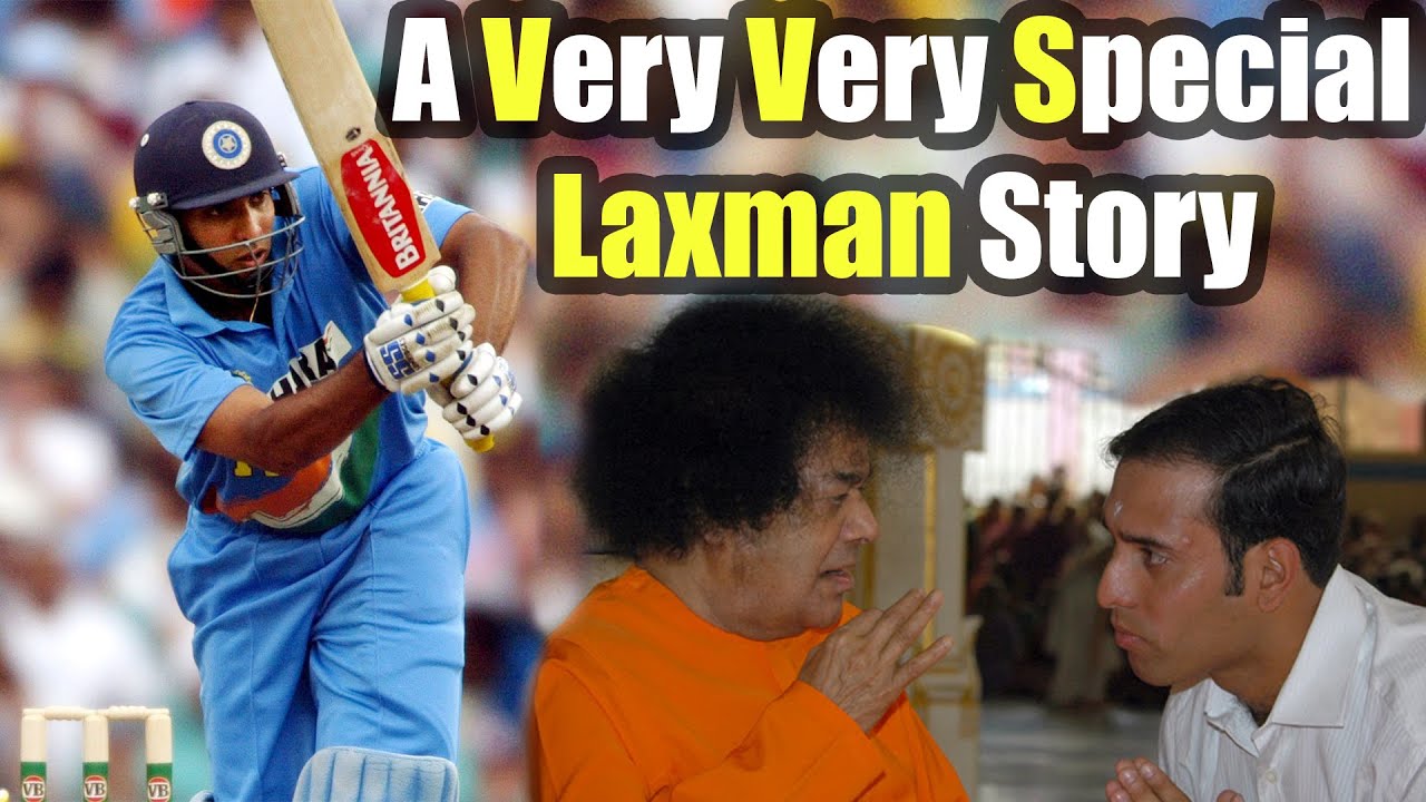 VVS Laxman And Sathya Sai | Life Is A Game, Play It