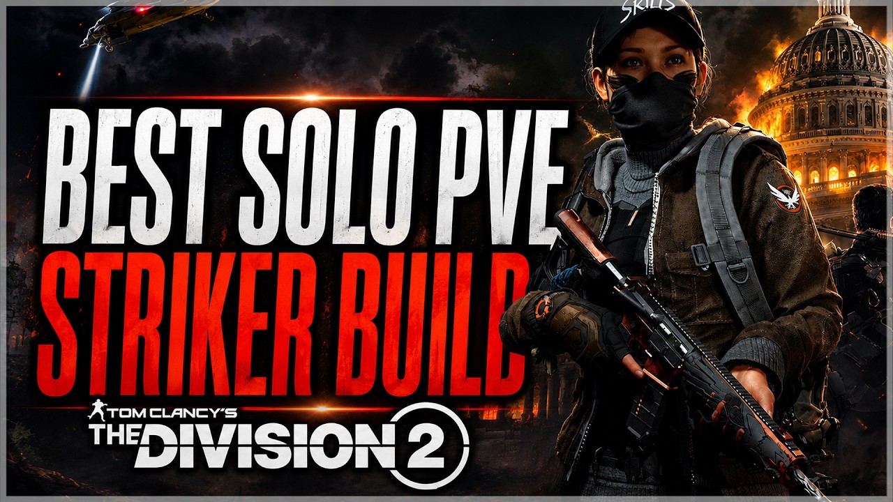The Division 2 BEST SOLO PLAYER STRIKER BUILD just got BETTER in Year 8 Season 1! (FULL BUILD GUIDE)