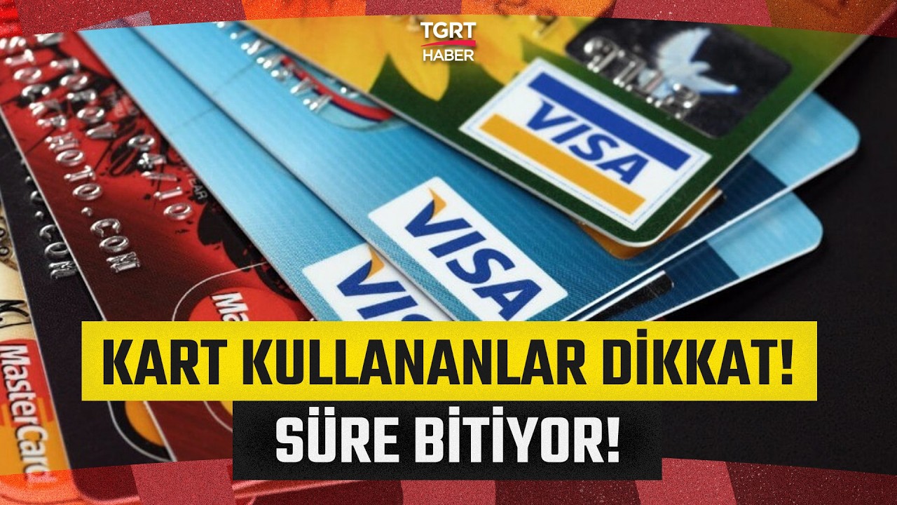 Kredi Kartı Kullanan Milyonları İlgilendiriyor! Pazartesi Sabahı Limit Şoku Yaşamayın - TGRT Haber