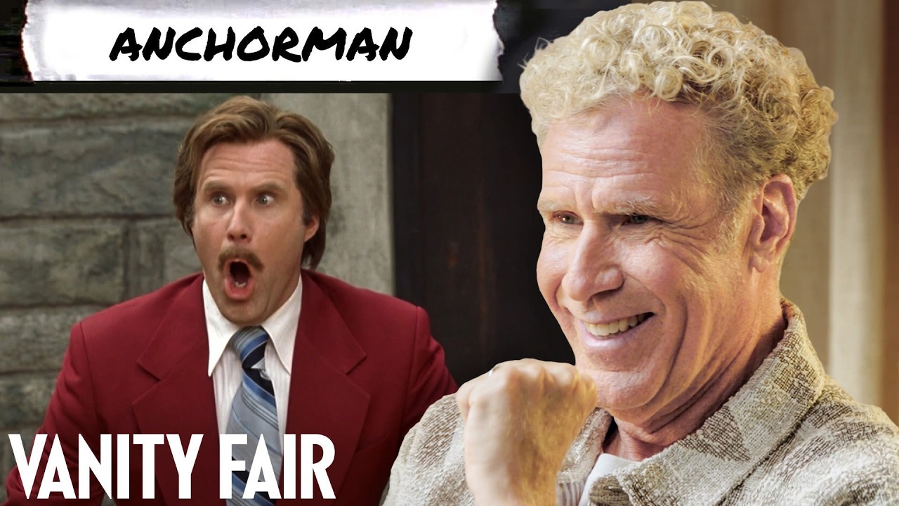 Will Ferrell Rewatches Anchorman, Elf, Step Brothers & More | Vanity Fair