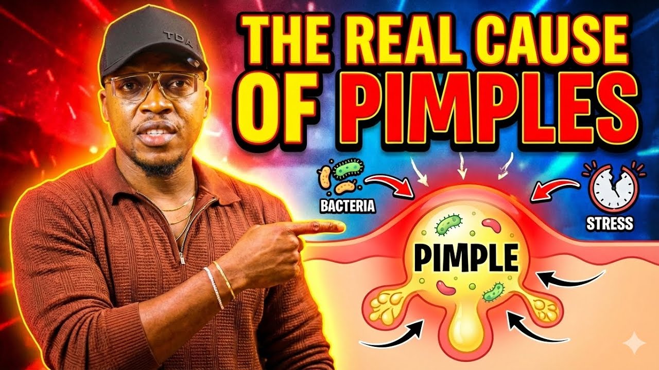 The real cause of pimples! 