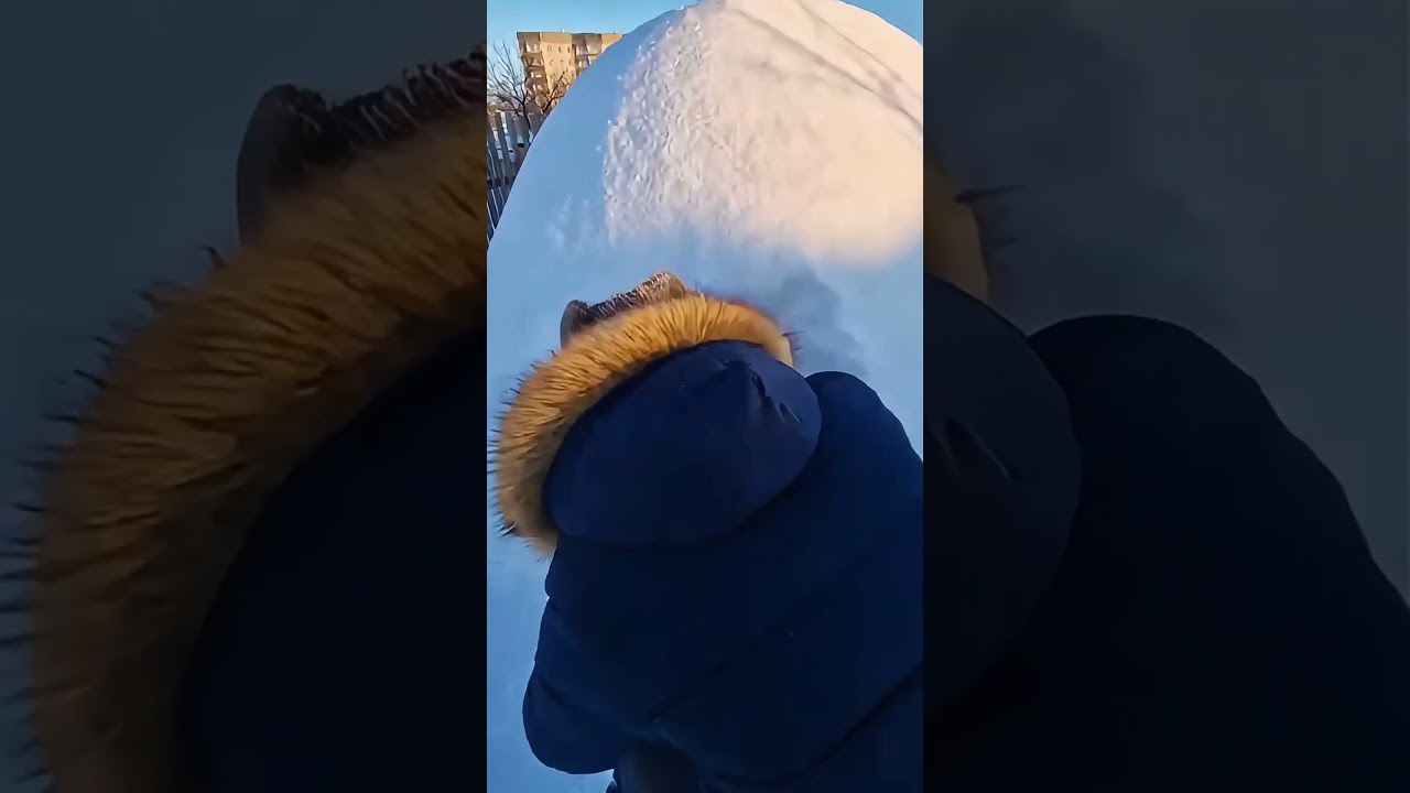😱❄️ Hotel de 5 stele în zăpadă 
