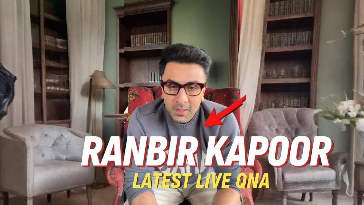 Ranbir Kapoor Latest Live QnA Interview!