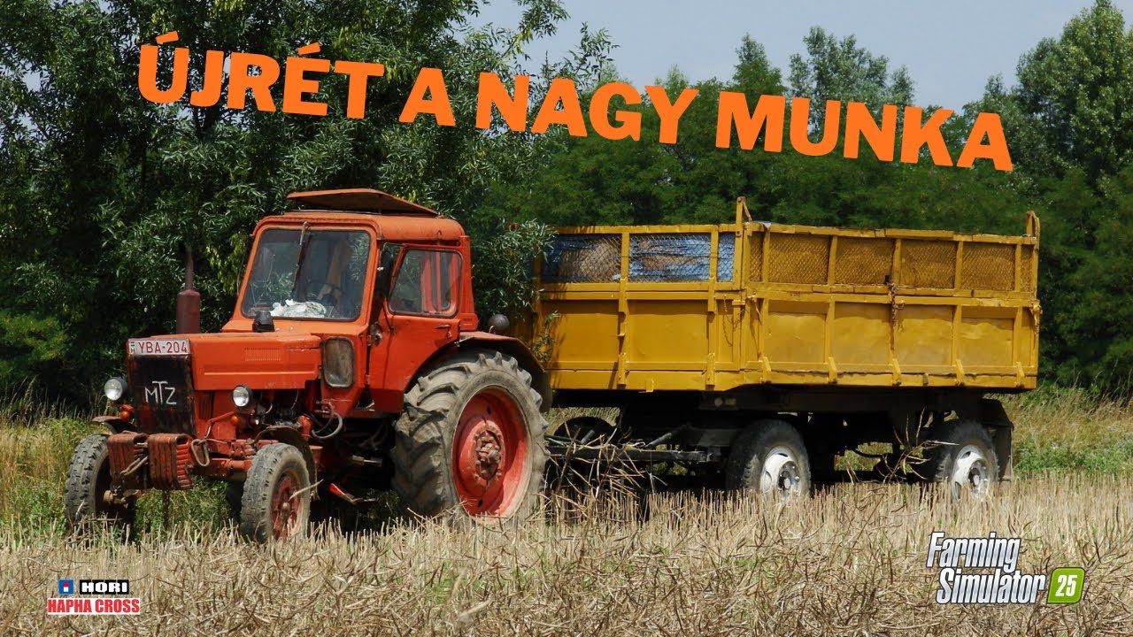 🔴 Farming Simulator 25🚜🌾 | ÚJRÉT NAGY MUNKA || H.F.T. 🤠|| HORI farming vehicle control