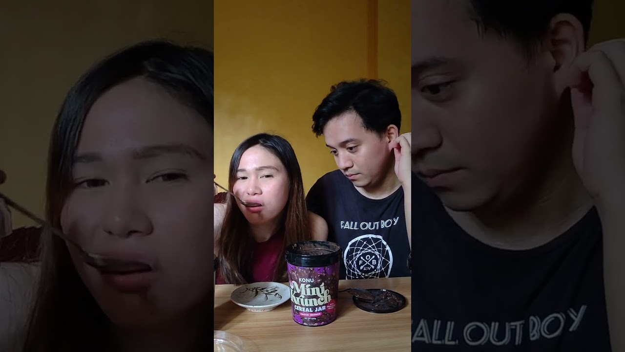 TIKTOK CEREAL! KONU Mini Crunch Cereal Jar review. 🤣 Masarap? Masarap? Masarap?