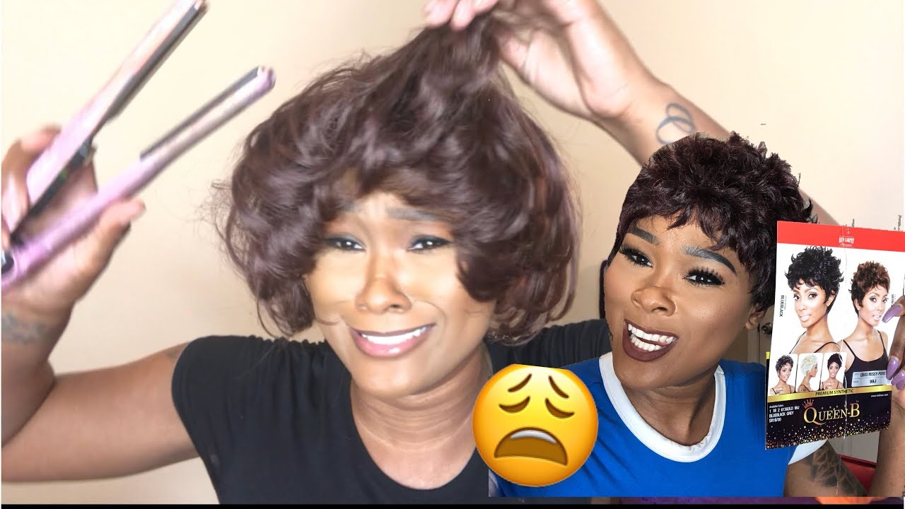 Trying to make my ugly cheap wigs wearable!! Revamping cheap wigs!