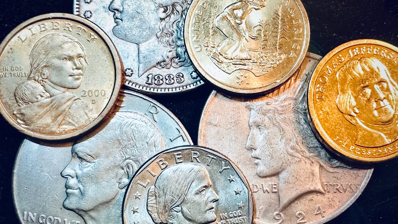 US Dollar Coins - Silver, Gold, Clad