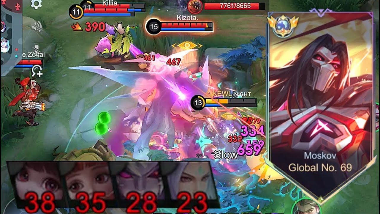 TOP GLOBAL MOSKOV! ENEMY NEVER GAVE ME ANY OPENINGS! ALL MY TEAM ARE DEAD! MIRACLE COMEBACK!
