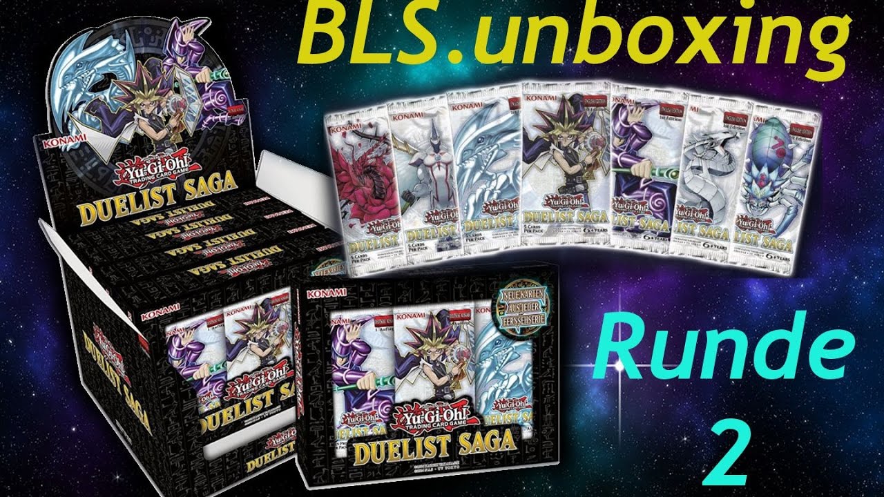 Yugioh Duelist Saga Display Unboxing #2 (german/deutsch)