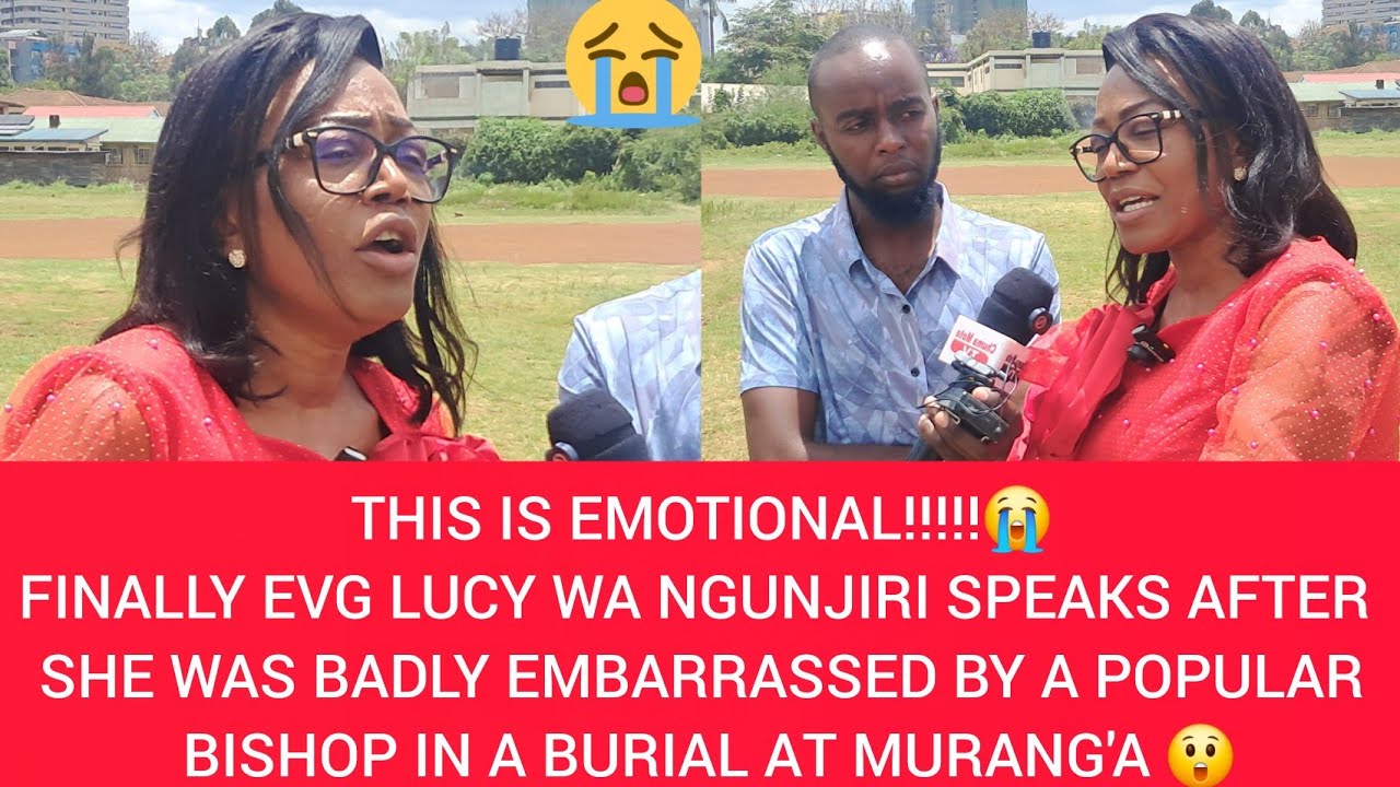 😥REV LUCY WA NGUNJIRI GUCONORWO MATHIKOINI NI BISHOP WA  ANGLICAN 