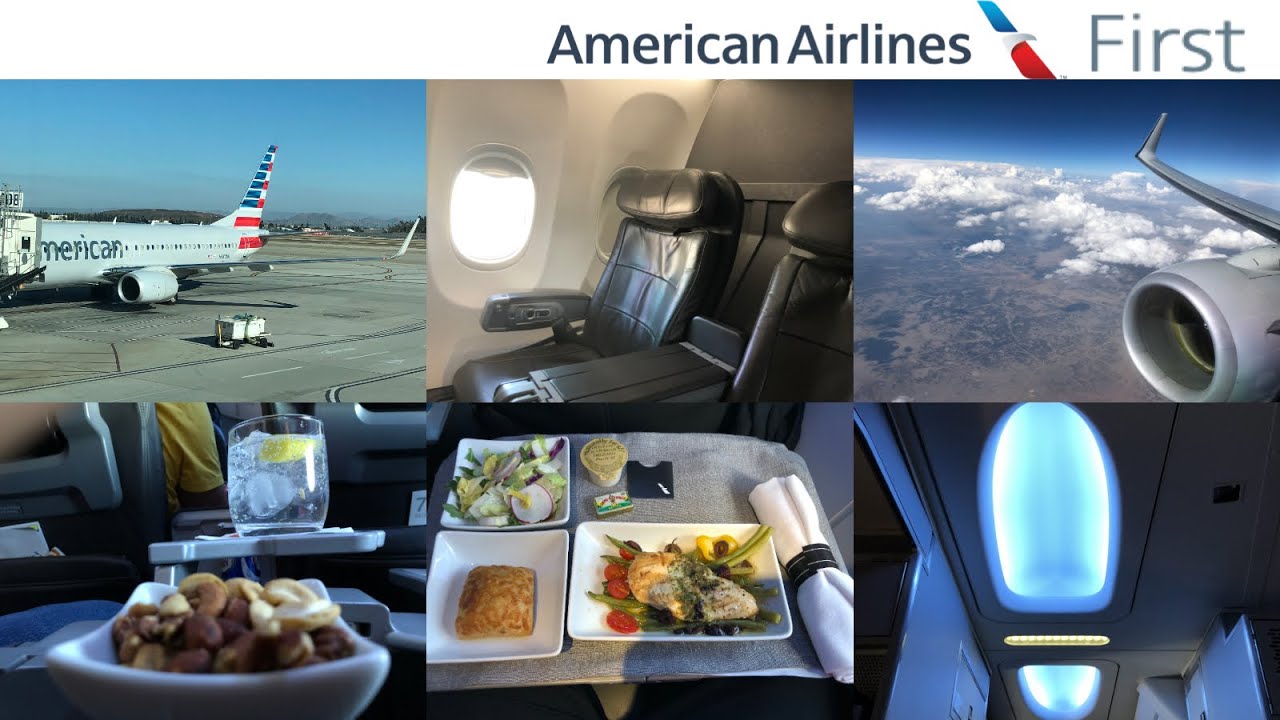 American Airlines FIRST Class: Dallas to Ontario