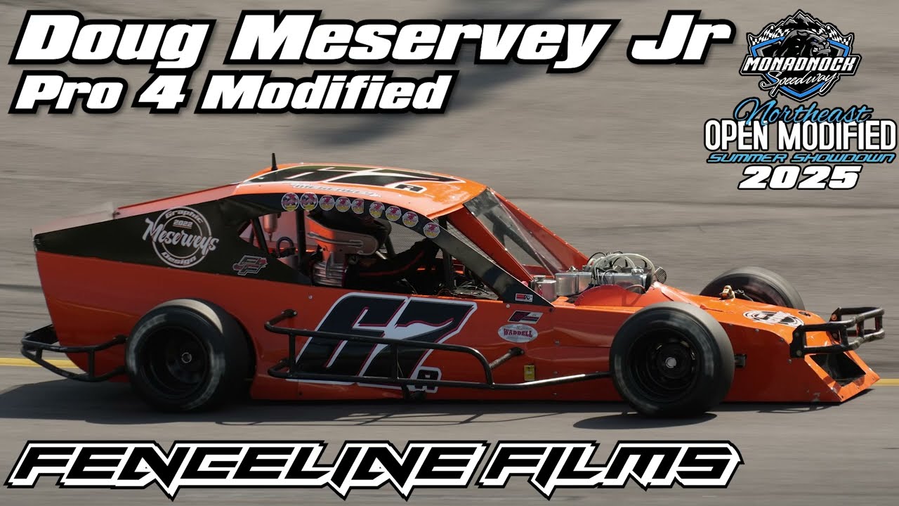 Doug Meservey JR Pro 4 Modified Monadnock Speedway 6/21/2025