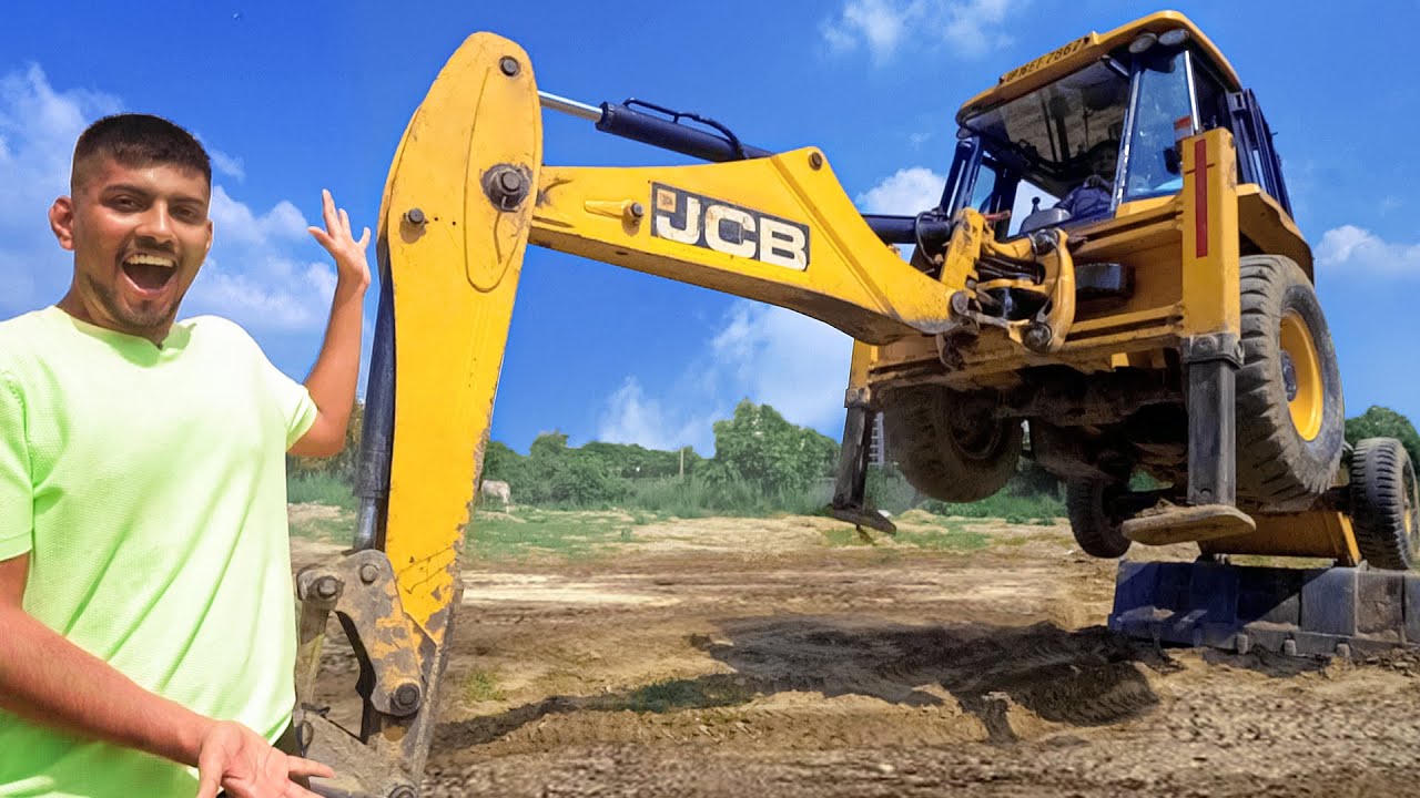 I Tried JCB ! *The Most Powerful Vehicle*