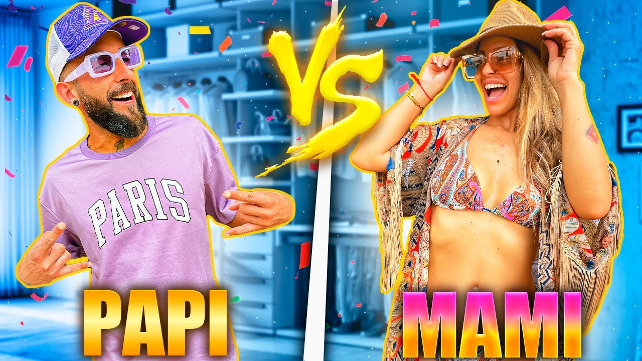 MAMI ELIGE EL LOOK DE PAPI Y PAPI ELIGE EL LOOK DE MAMI - HAUL DE VERANO | Familia Amiguindy