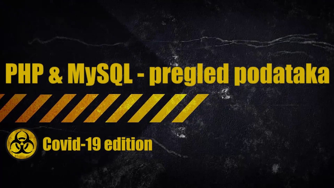 25. PHP & MySQL - pregled podataka