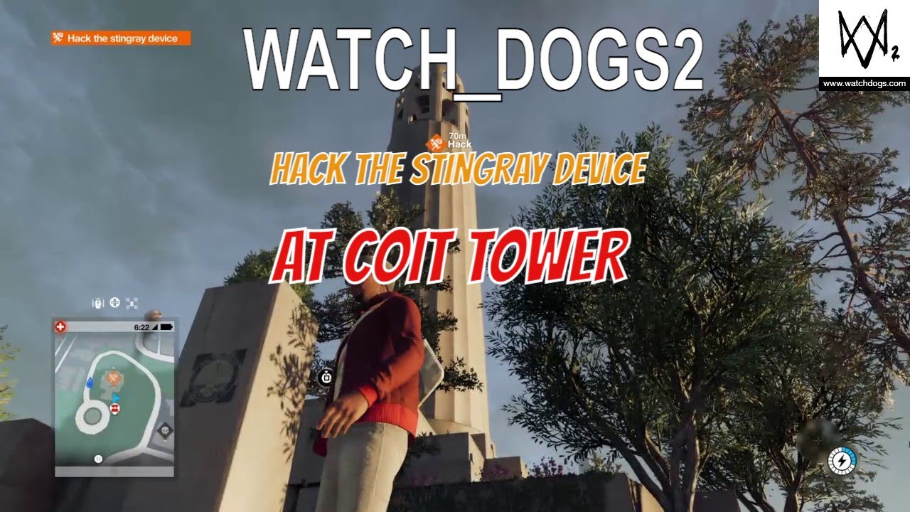WATCH_DOGS® 2 — Найдите ската в башне Койт