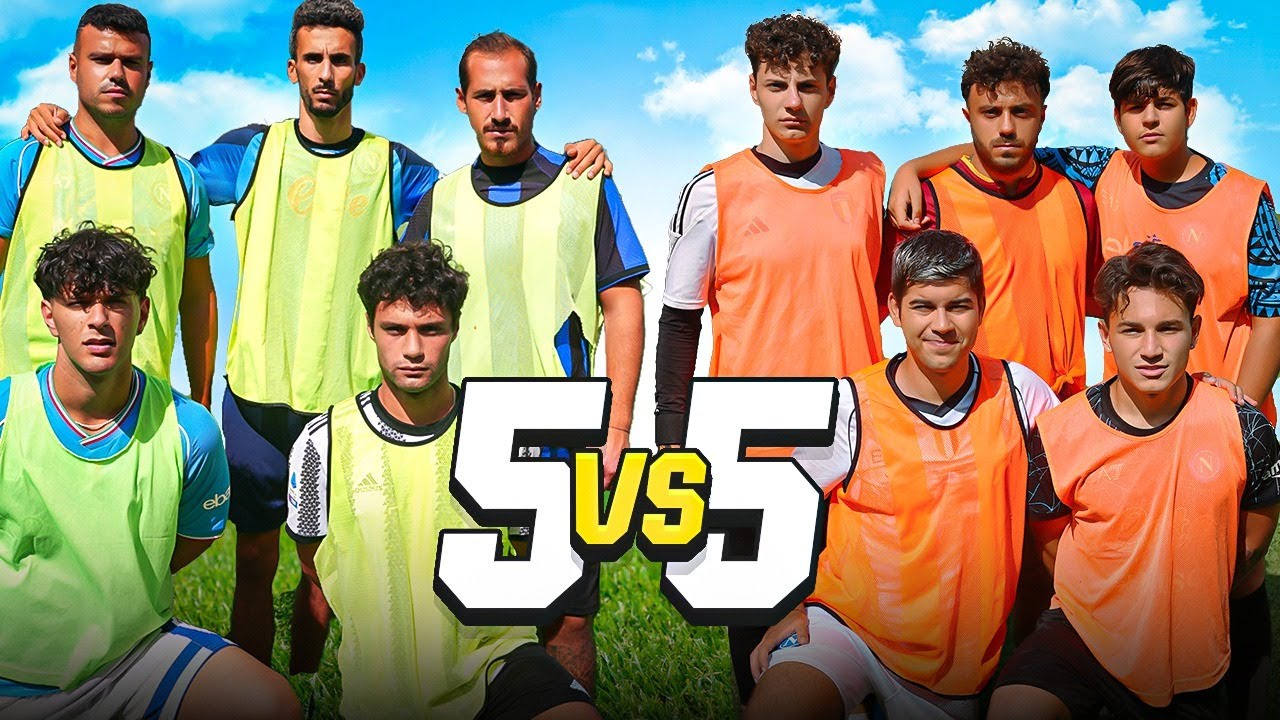 ⚽ PARTITA di CALCIO 5 vs 5! @FiusGamer @simonecrispo @shaleboom
