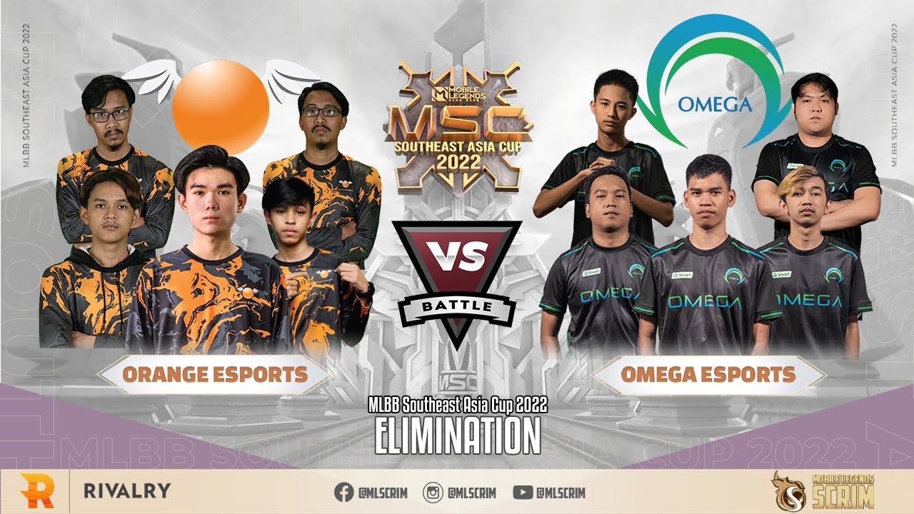 Orange Esports vs Omega Esports - MLBB Southeast Asia Cup 2022 - Playoffs - Elimination - B05