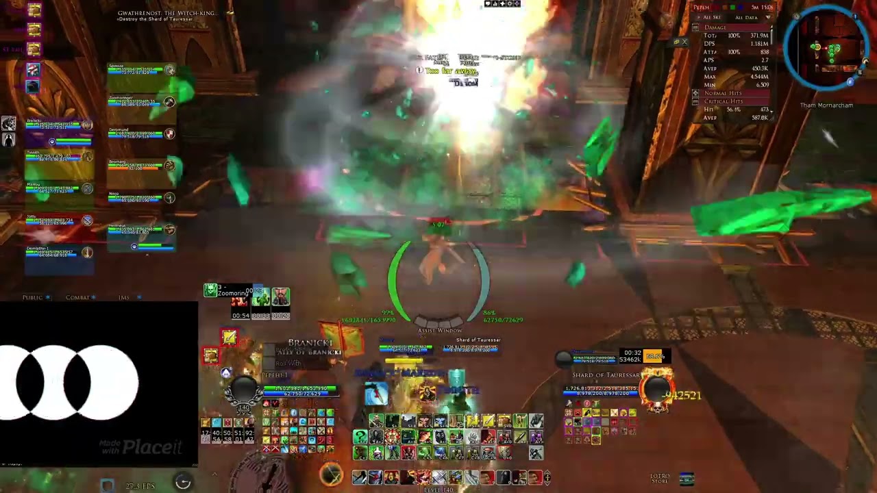 [LOTRO] Gwathrenost the Witch-king's Citadel ~ Shard of Tauressar T5 ~ Red Burg