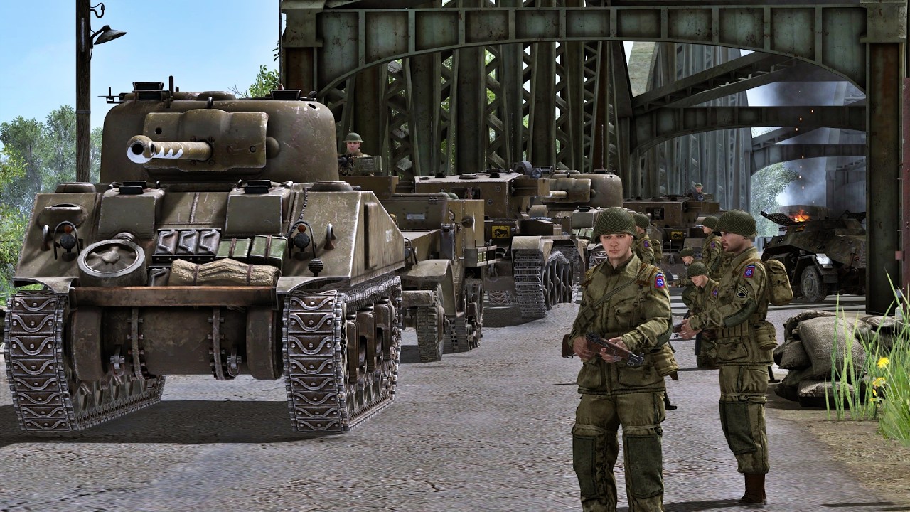 82nd Airborne Battle for Grave Bridge - Holland 1944 | Gates of Hell