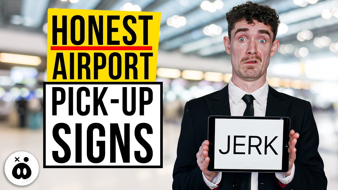 Честные таблички &laquo;Встреча в аэропорту&raquo;