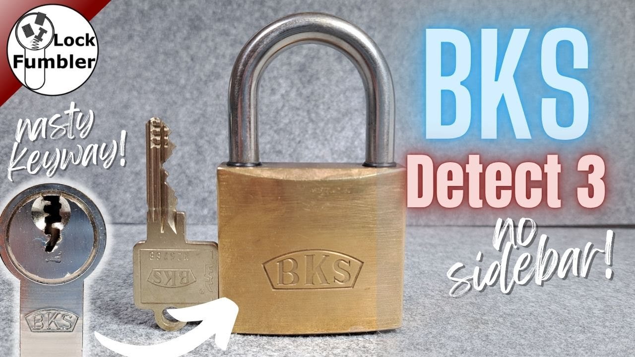 Beautiful lock from Germany, the BKS Detect 3 picked and gutted [344]