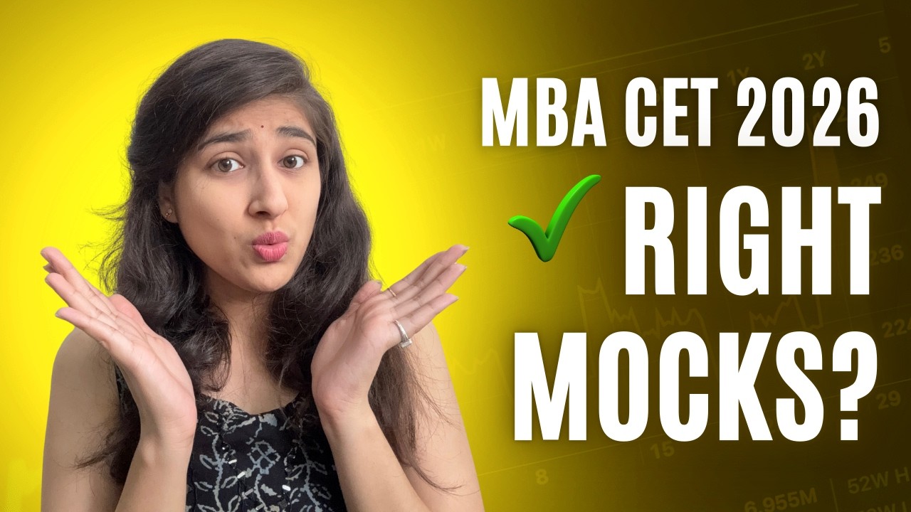 How to Select the RIGHT Mocks for MBA CET 2026 | My Storiez